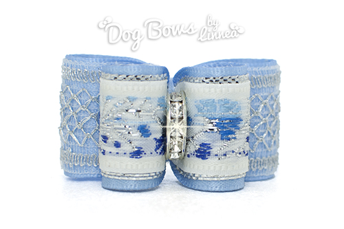 Spring Flower Silver Blue