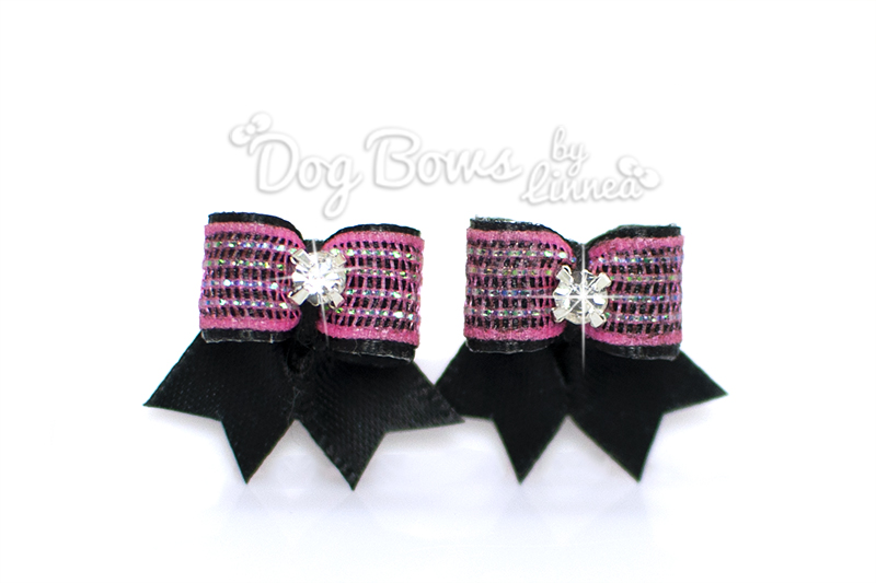 Firefly Satin Pink Maltese Pair