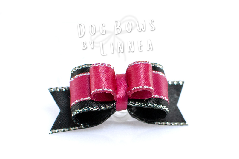 Elegant Edge Shocking Pink - Plush Tie