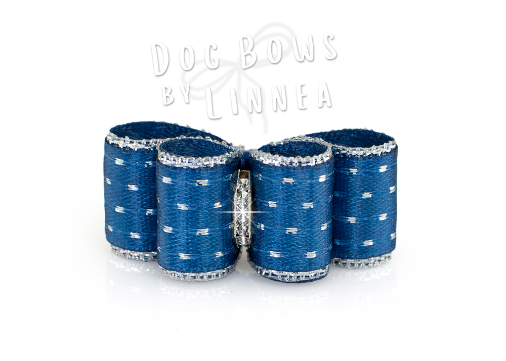 Blueberry Shimmer Dot Silver