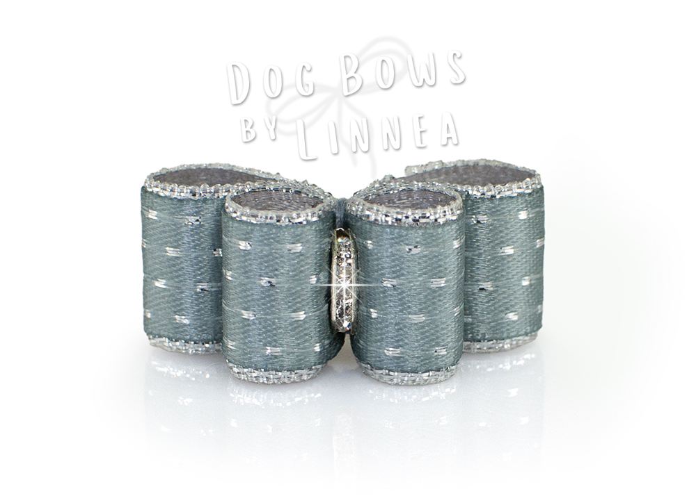 Silver Shimmer Dot Silver