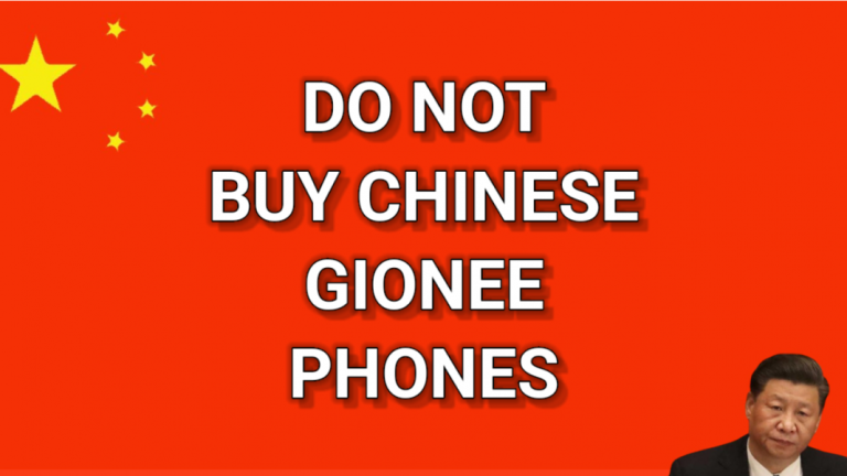 US Citizens, Don’t Buy Chinese GIONEE Phones!! Open this post to find non Chinese phone brands.