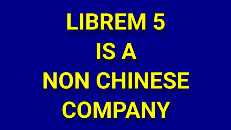 Librem 5 is a non-Chinese company you can buy its phones.