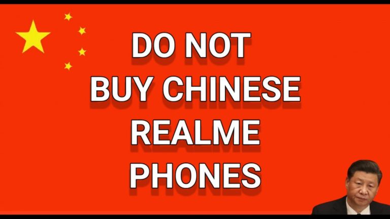 US Citizens, Don’t Buy Chinese REALME Phones!! Open this post to find non Chinese phone brands.