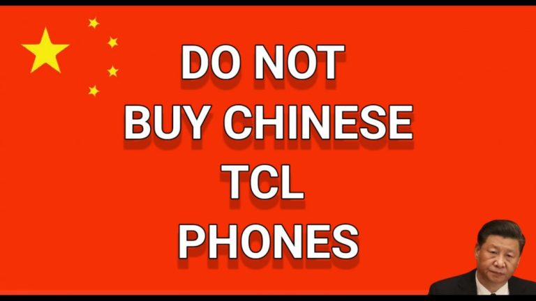 US Citizens, Don’t Buy Chinese TCL Phones!! Open this post to find non Chinese phone brands.