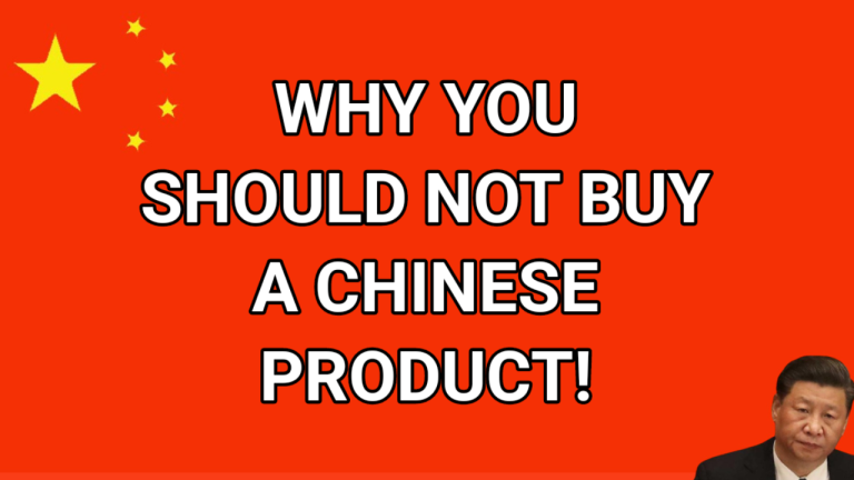 Why you should not buy a Chinese product!