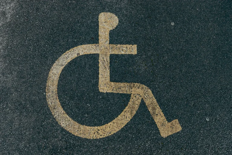 Behindertenparkplatz