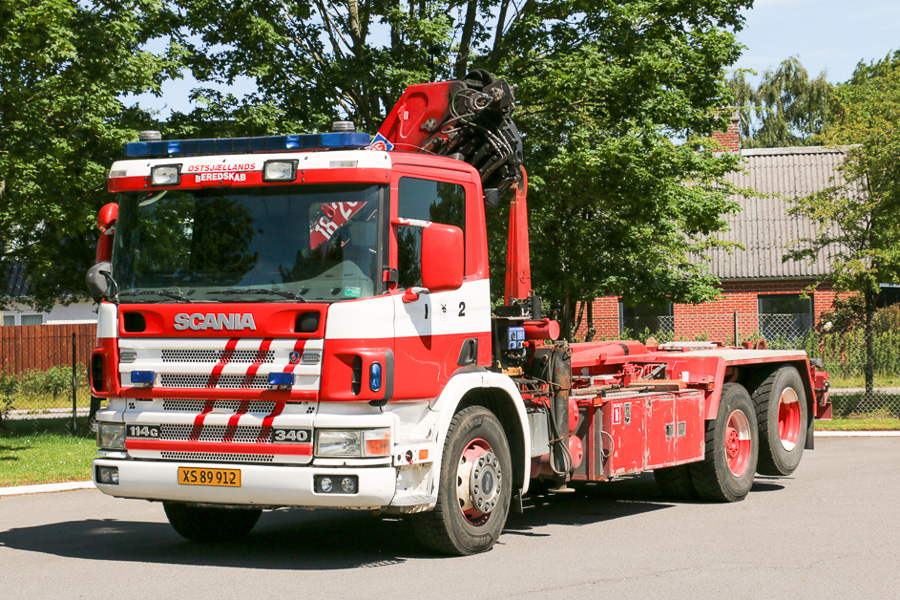 Scania kroghejsbil. Foto: Henning Svensson