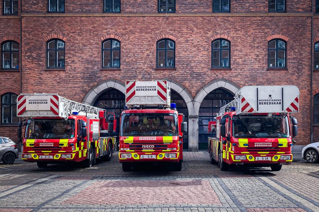 Hovedbrandstationen er blivet den nye drejestigestation, som led i et pilotprojekt i Hovedstadens Beredskab. Foto: Steen Lange Jensen