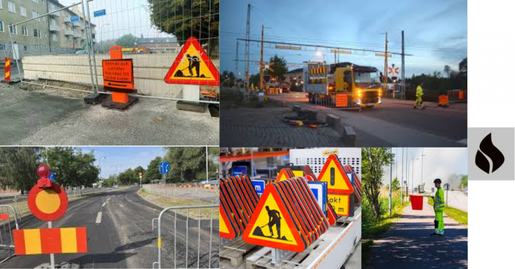 arbete på väg