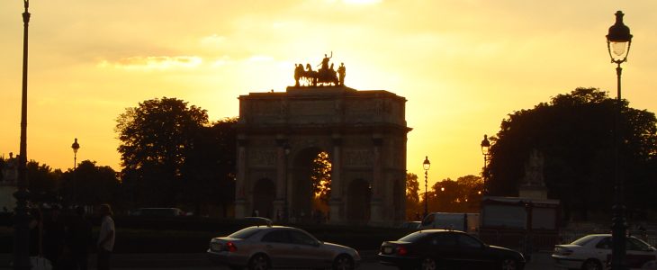 france-paris-sunset