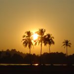 india-goa-dudhsagar-waterfalls-sunset