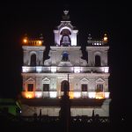 india-goa-panaji-lighted-church