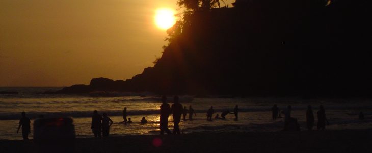 india-goa-baga-beach-sunset