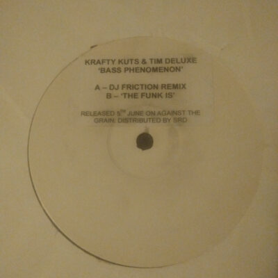 Krafty Kuts - Bass Phenomenom - 12", Promo, W/Lbl