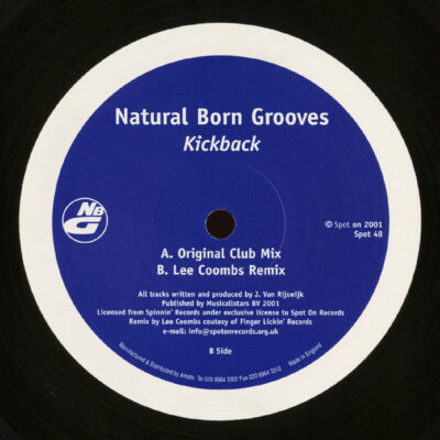 Natural Born Grooves - Kickback - 12"