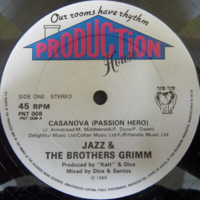 Jazz & The Brothers Grimm - Casanova (Passion Hero) - 12"