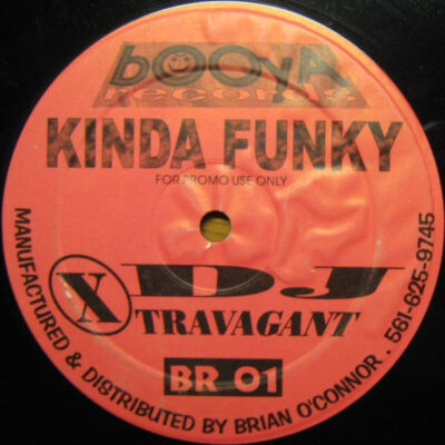 DJ Xtravagant - Kinda Funky - 12", Promo