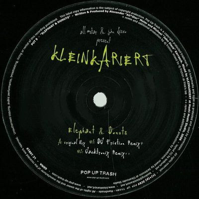 Kleinkariert - Elephant & Donuts - 12"