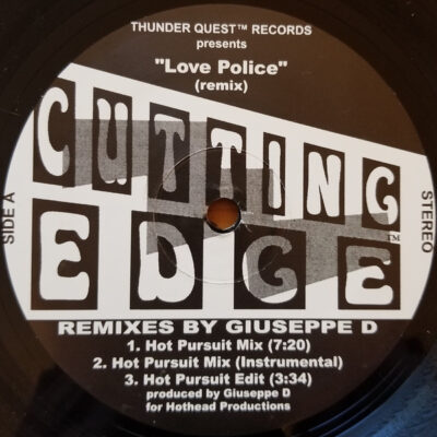Cutting Edge (3) - Love Police (Remix) - 12"