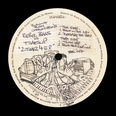 Timeslip Vs Rebel Bass - 2 Timez 4 EP - 12"