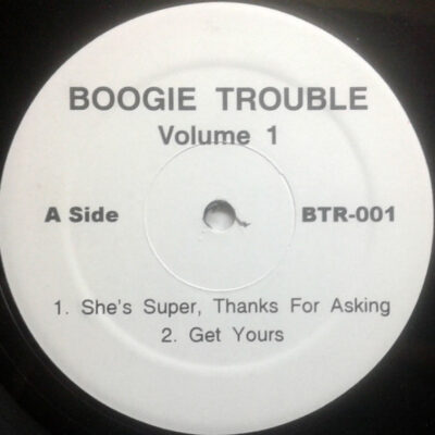 Unknown Artist - Boogie Trouble Volume 1 - 12"
