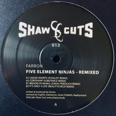Farron (2) - Five Element Ninjas - Remixed - 12", EP