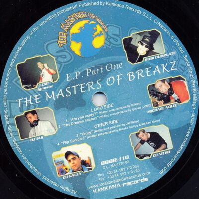 Various - The Masters Of Breakz EP (Part 1) - Vinyl