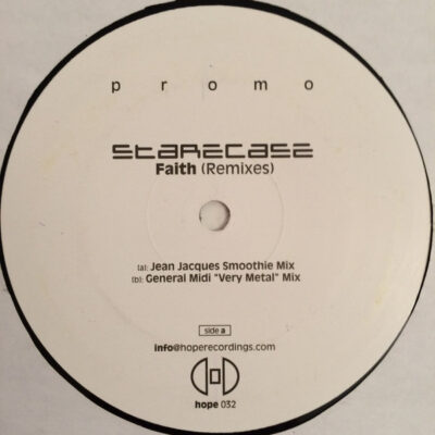 Starecase - Faith (Remixes) - 12", Promo