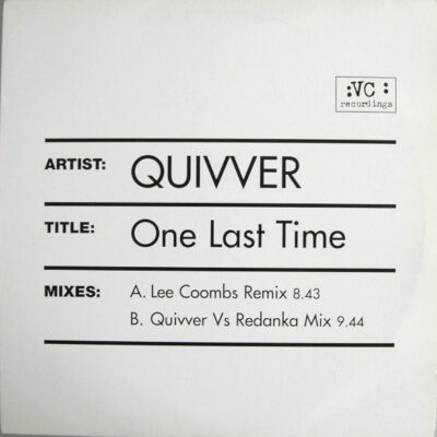 Quivver - One Last Time (Remixes) - 12"