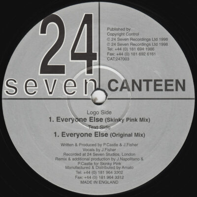 Canteen - Everyone Else - 12"