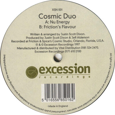 Cosmic Duo - Nu Energy - 12"