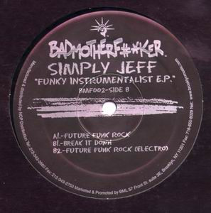 Simply Jeff - Funky Instrumentalist E.P. - 12", EP
