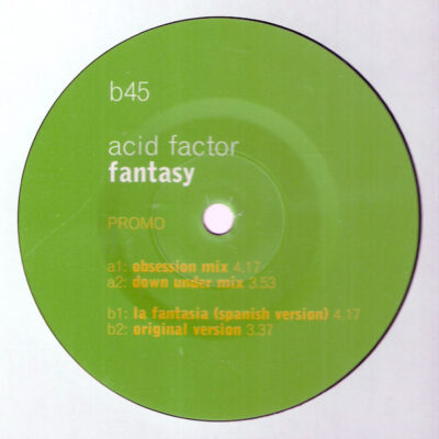 Acid Factor - Fantasy - 12", Promo