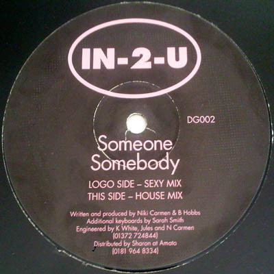 In-2-U - Someone Somebody - 12"