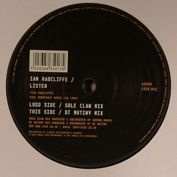 Ian Radcliffe - Listen (Remixes) - 12"