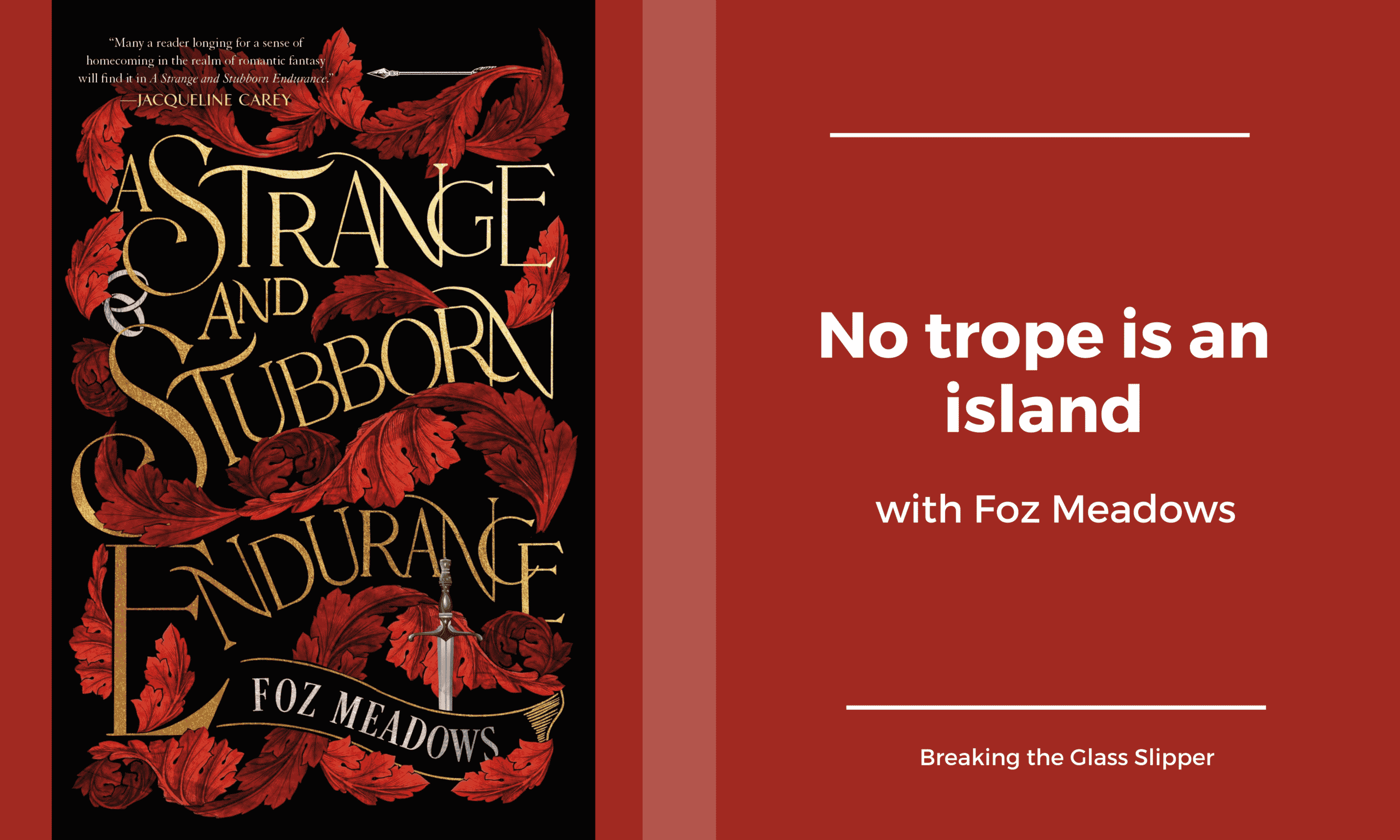 Fantasy Book Critic: A Strange And Stubborn Endurance by Foz