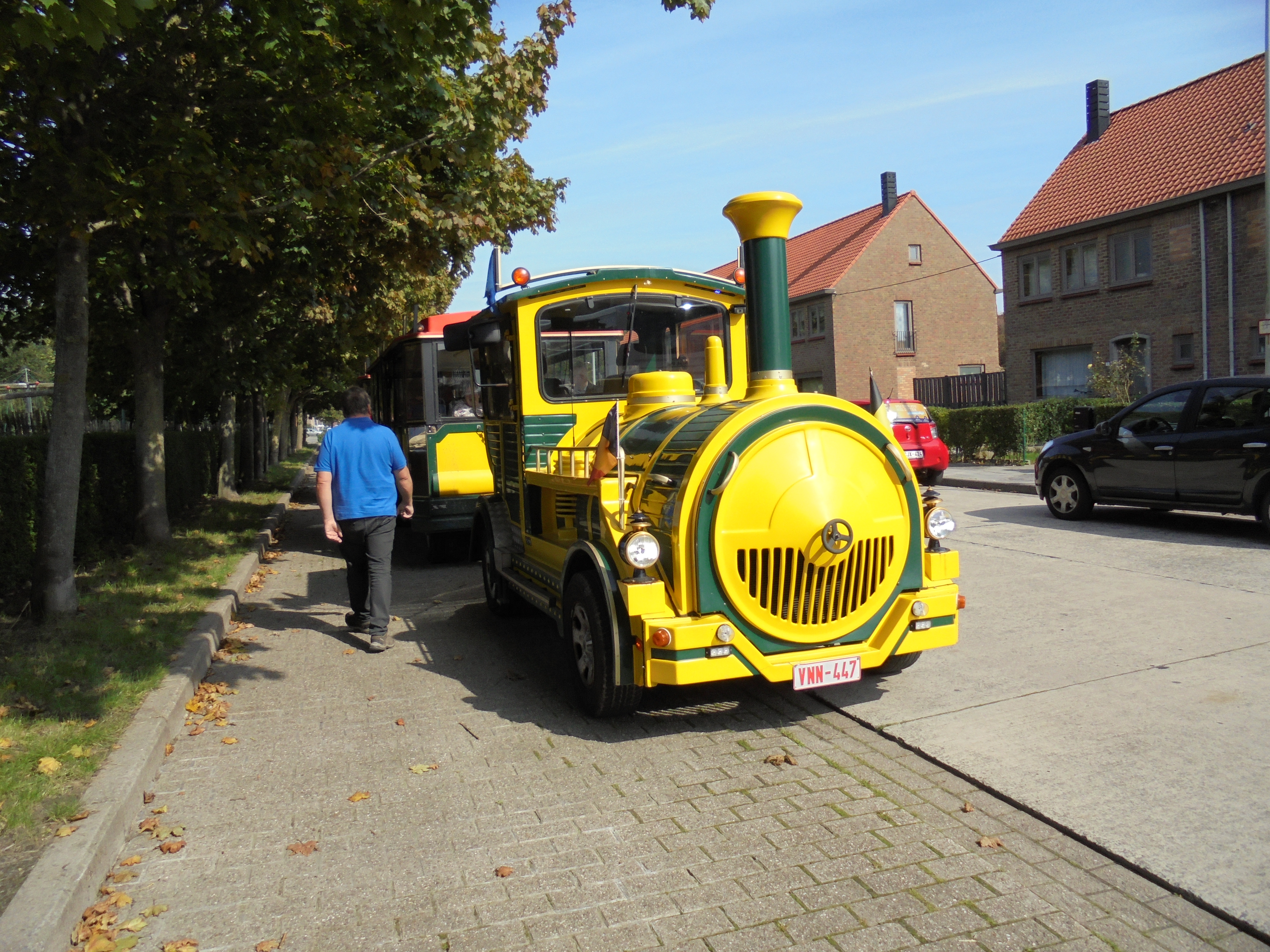 Samana Bredene op uitstap met bus en treintje