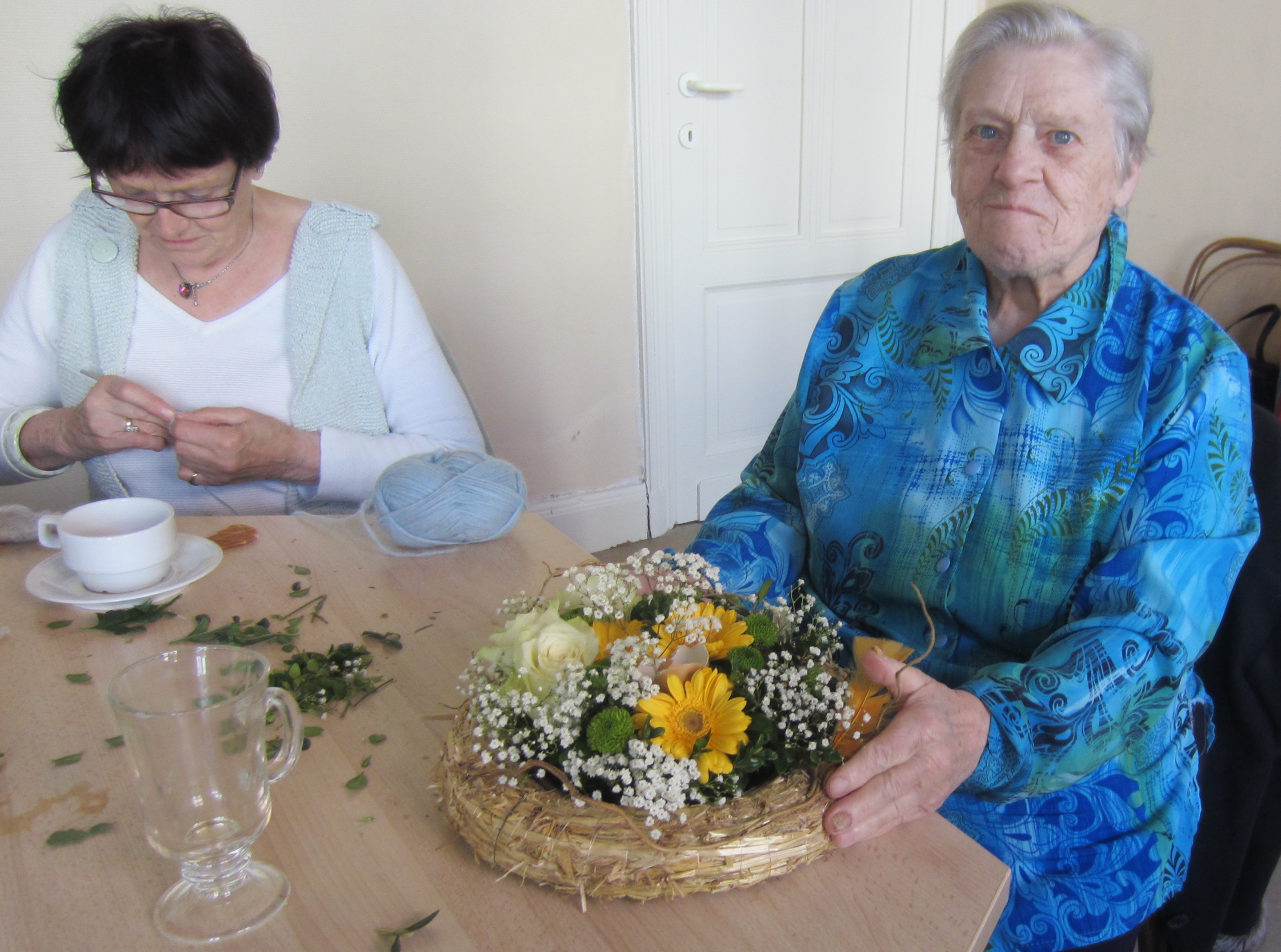 Bloemschikken bij Femma Bredene