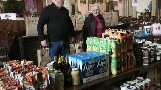 Warme kerst voor mensen van St.-Vincentius