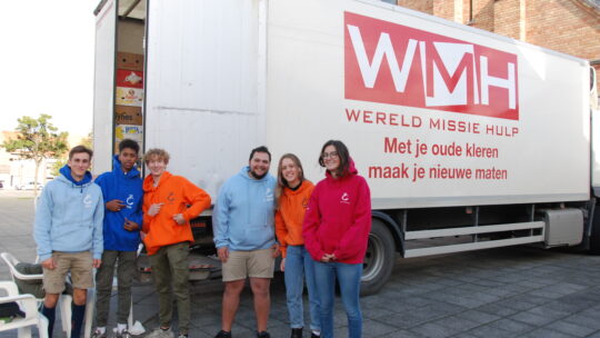 Inzamelactie oude kleren door Chiro Nelle op 19 & 20 oktober