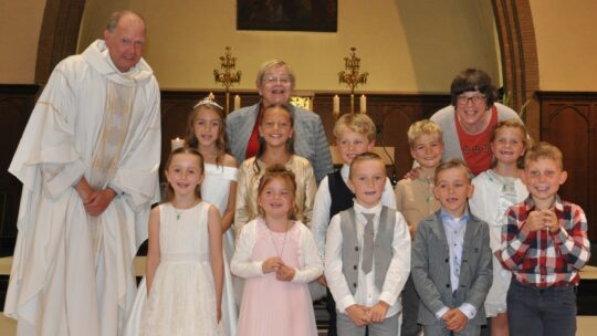 Eerste communie in St.-Theresia