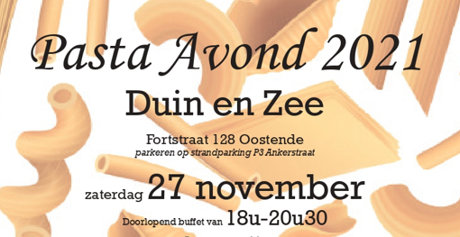 Pasta-avond De Takel in Duin en Zee