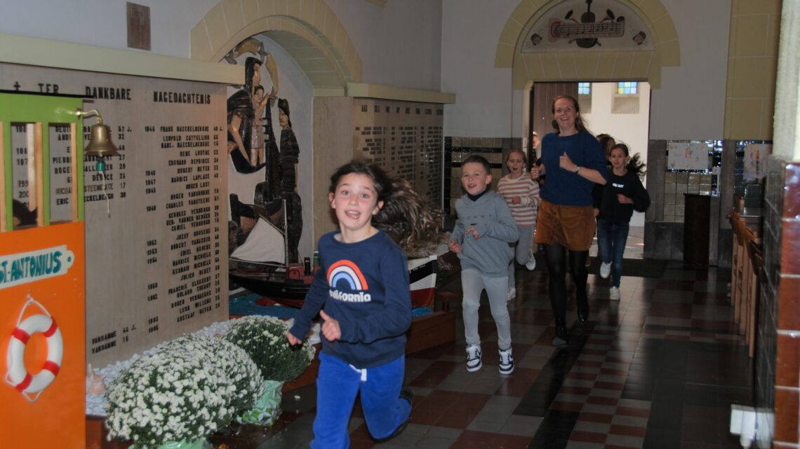 Urban Trailrun doorheen St.-Antoniuskerk