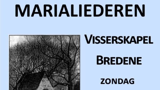 Marialiederen zingen aan de Visserskapel