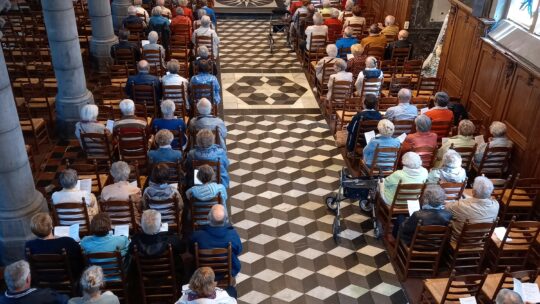 Meibedevaart OKRA naar Duinenkerk