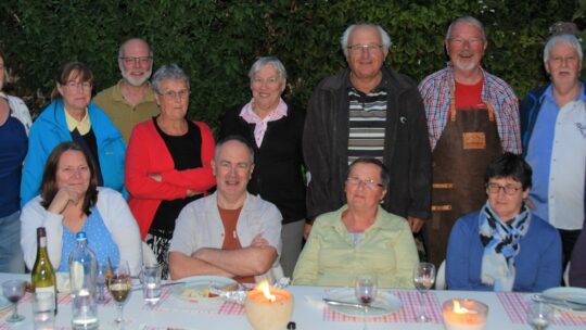 Gezellige barbecue bij het St.-Antoniuskoor