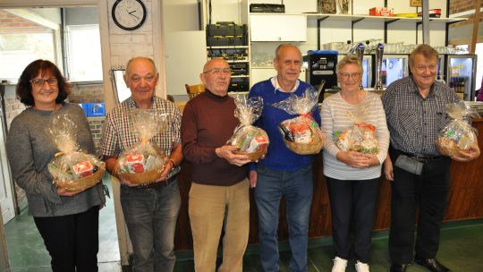 Kampioenenviering kaarten & bollen OKRA-Bredene