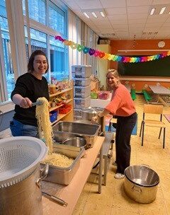 Geslaagde spaghettiavond in VBS Duinen