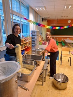 Geslaagde spaghettiavond in VBS Duinen